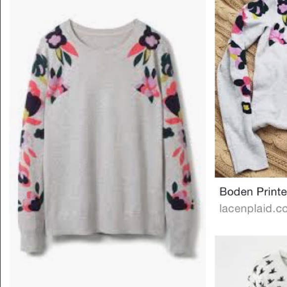 ISO!!!! Boden Printed Sweater - Picture 1 of 1
